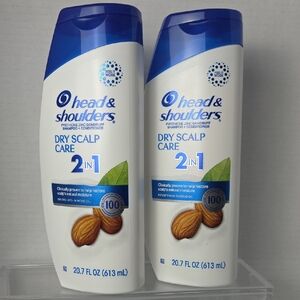 2Head & Shoulders Dry Scalp Care 2-in-1 Shampoo and Conditioner